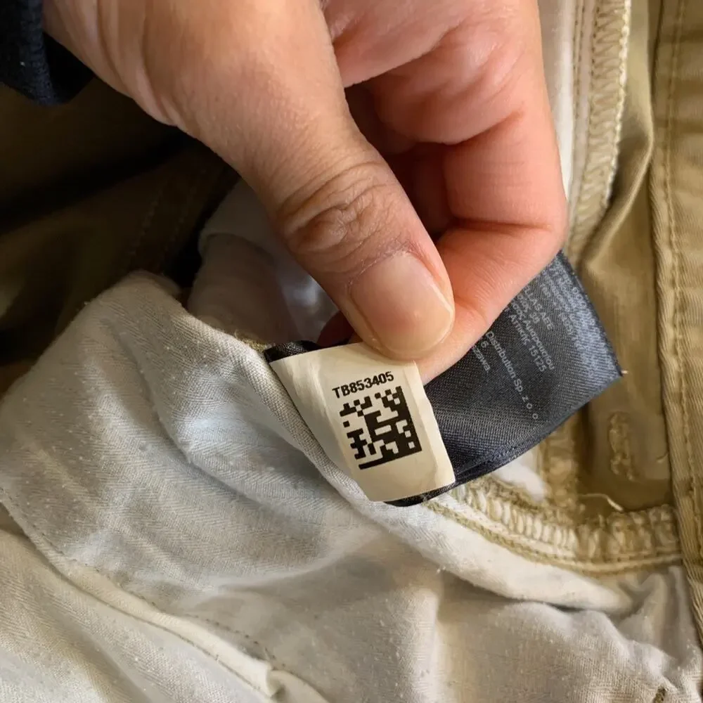 The North Face Shorts Mens 38 Scone Beige Cotton Stretch Chino Flat Front 10 in